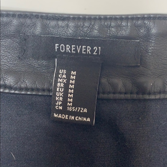 Forever 21 Black High Waist Black Skirt - Picture 4 of 4